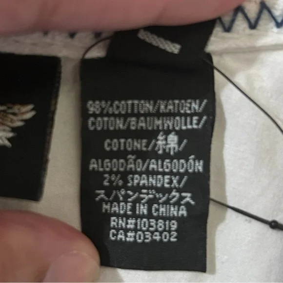 Harley-Davidson White Vest with Embroidered Details - Picture 6 of 6